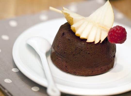 Fondant chocolat à la poire et cidre Poire Envies de...