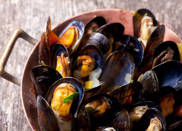 Moules au cidre, la recette - Val de Rance