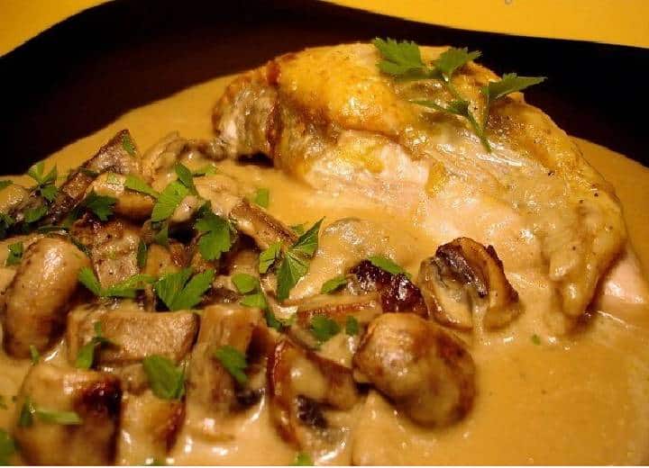 Recette de pintade au cidre - Val de Rance