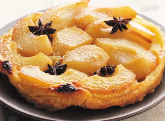 Tarte tatin à la poire et anis étoilé et cidre Poire Envies de...