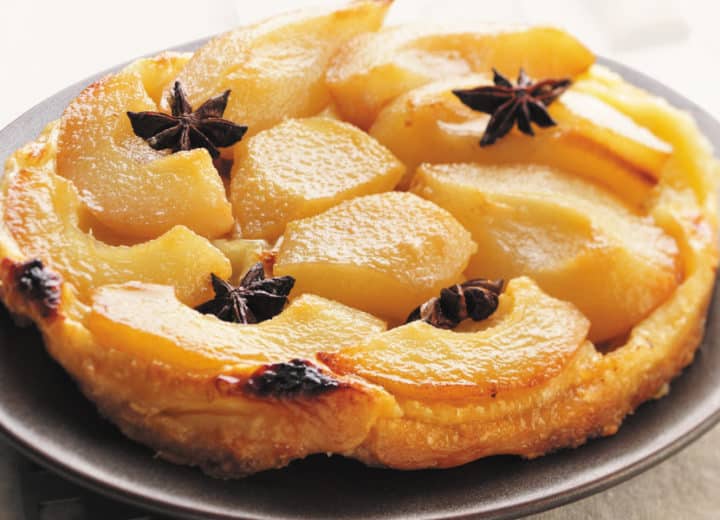 Tarte tatin à la poire et anis étoilé et cidre Poire Envies de...