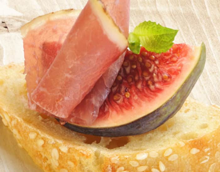 Toast à la figue